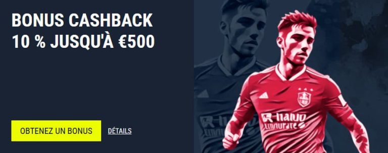 Rabona Casino bonus cashback