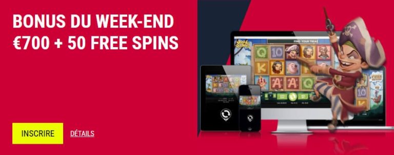 Rabona Casino bonus weekend